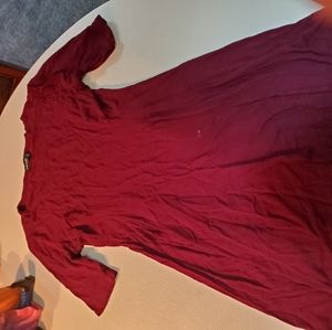 Maroon dress
